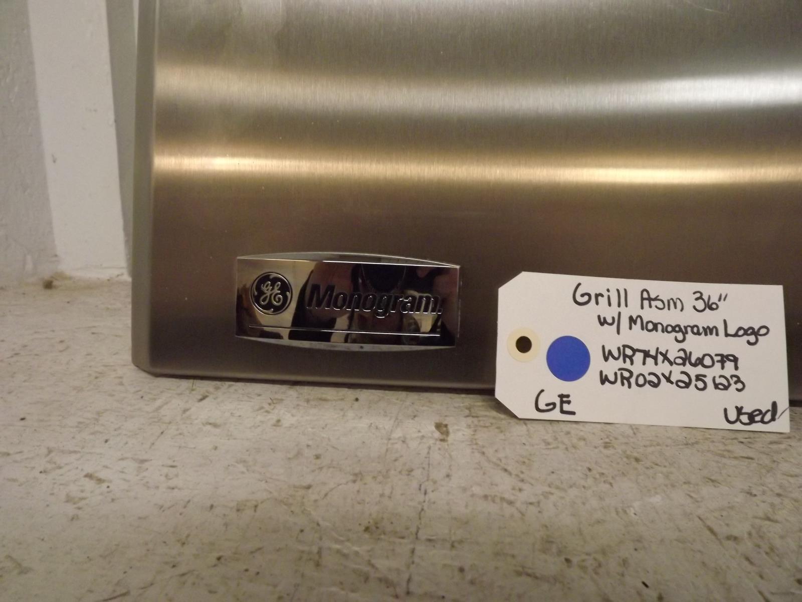 GE Refrigerator WR74X26079 WR02X25123 Grill Asm 36 GE Refrigerator WR74X26079 WR02X25123 Grill Asm 36